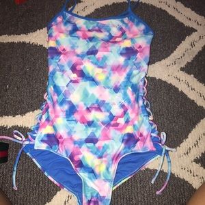 Justice One Piece Bathing Suit